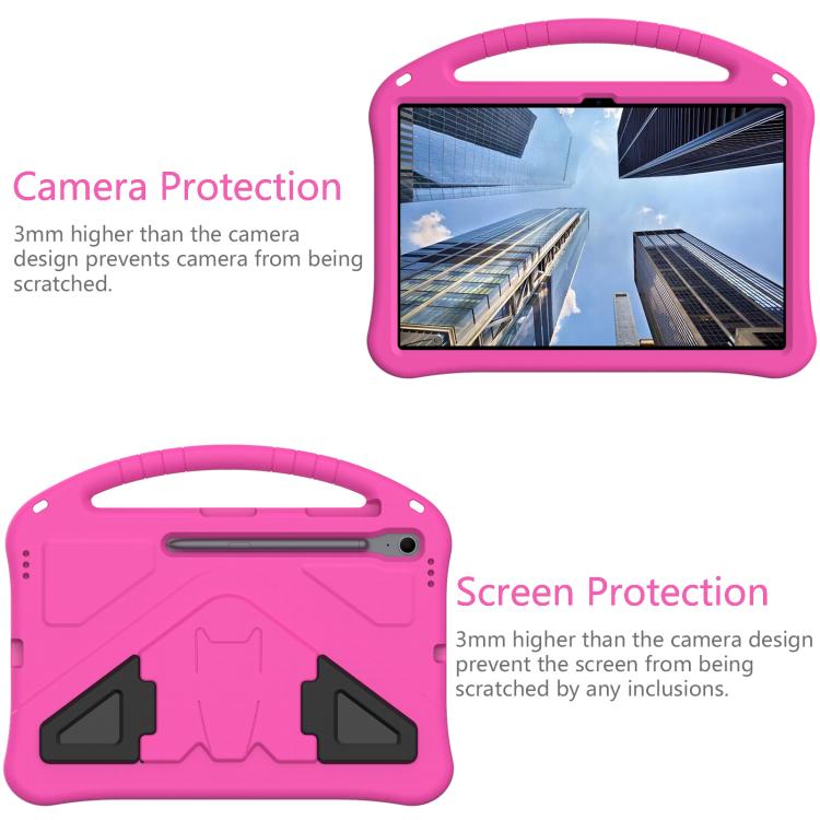 For Samsung Galaxy Tab S10 FE+ EVA Shockproof Tablet Case with Holder