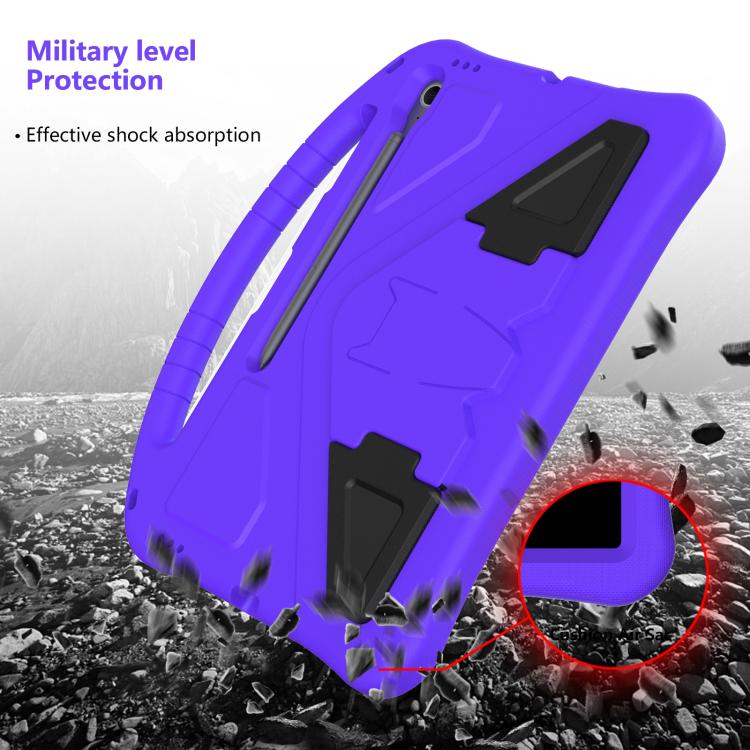 For Samsung Galaxy Tab S10 FE+ EVA Shockproof Tablet Case with Holder