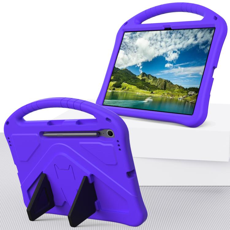 For Samsung Galaxy Tab S10 FE+ EVA Shockproof Tablet Case with Holder