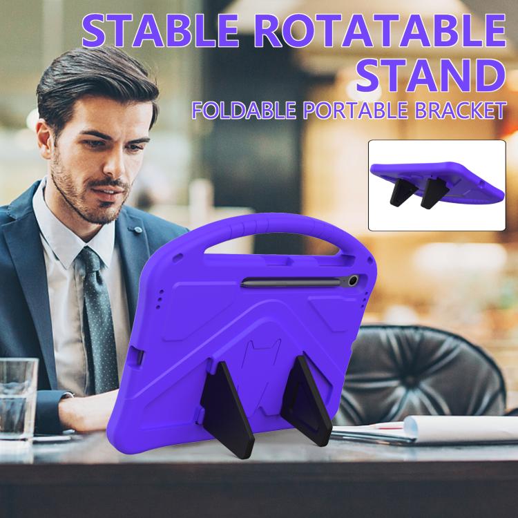 For Samsung Galaxy Tab S10 FE+ EVA Shockproof Tablet Case with Holder