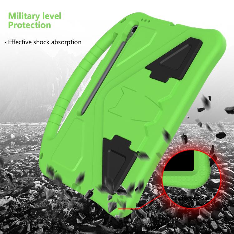 For Samsung Galaxy Tab S10 FE+ EVA Shockproof Tablet Case with Holder
