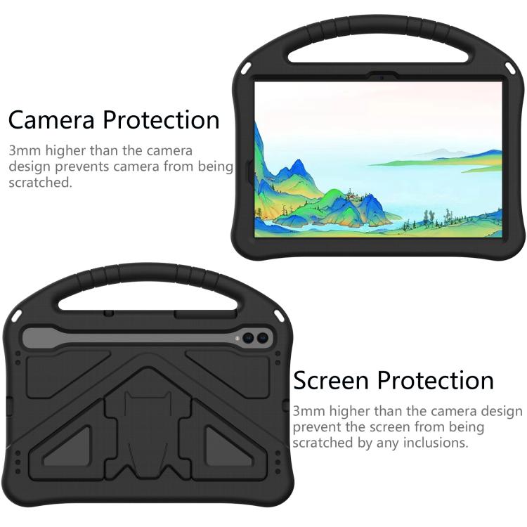 For Samgsung Galaxy Tab S10 FE 11 EVA Shockproof Tablet Case with Holder