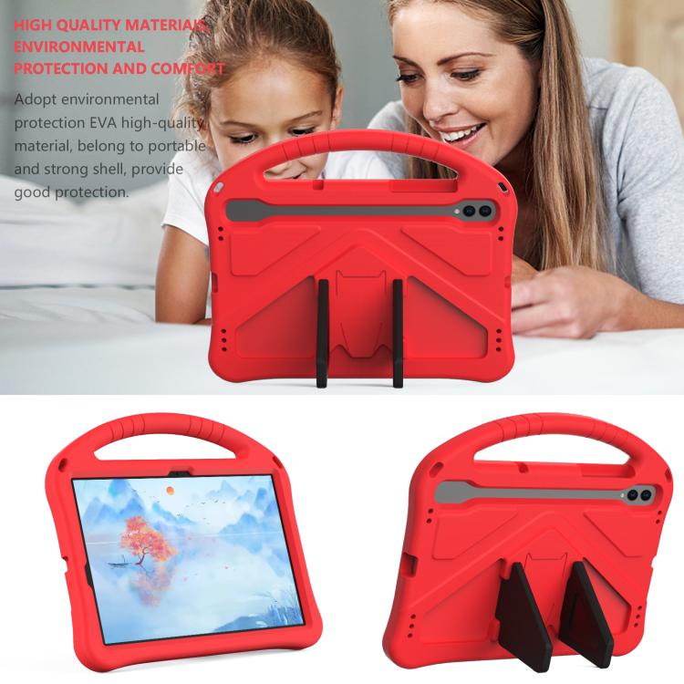 For Samgsung Galaxy Tab S10 FE 11 EVA Shockproof Tablet Case with Holder