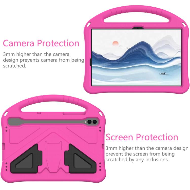 For Samgsung Galaxy Tab S10 FE 11 EVA Shockproof Tablet Case with Holder
