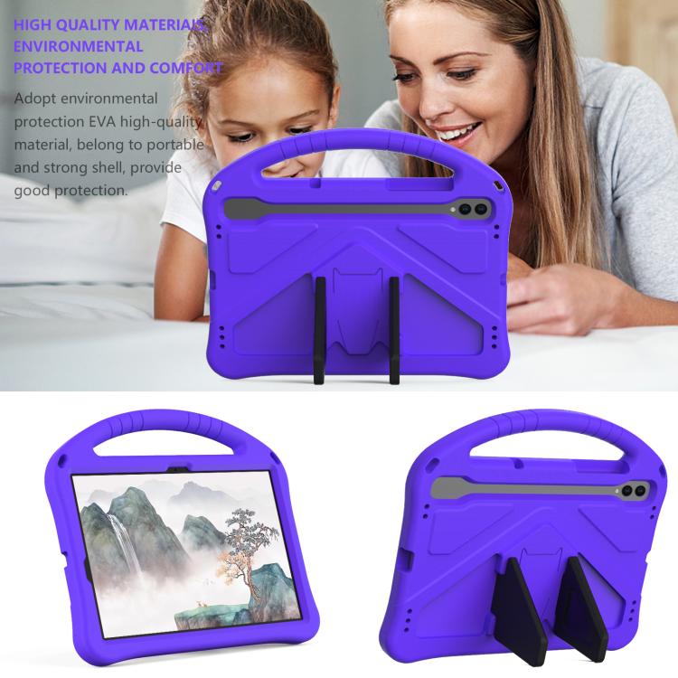 For Samgsung Galaxy Tab S10 FE 11 EVA Shockproof Tablet Case with Holder