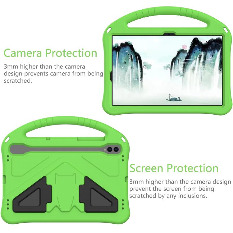 For Samgsung Galaxy Tab S10 FE 11 EVA Shockproof Tablet Case with Holder