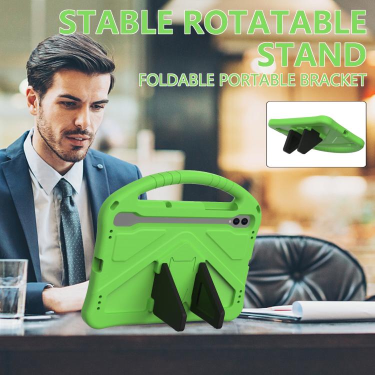 For Samgsung Galaxy Tab S10 FE 11 EVA Shockproof Tablet Case with Holder