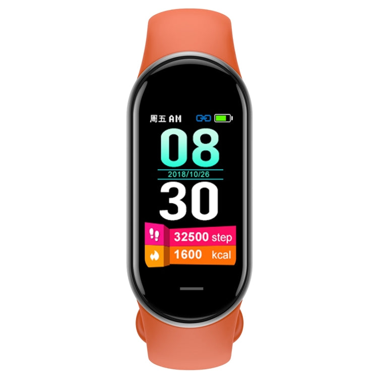 M8 1.14 inch IP68 Waterproof Color Screen Smart Watch,Support  Heart Rate / Blood Pressure / Blood Oxygen / Blood Sugar Monitoring
