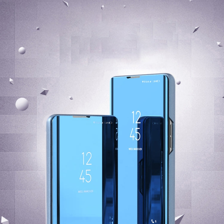 For Xiaomi  Redmi Note 12S Plated Mirror Horizontal Flip Leather Phone Case with Holder
