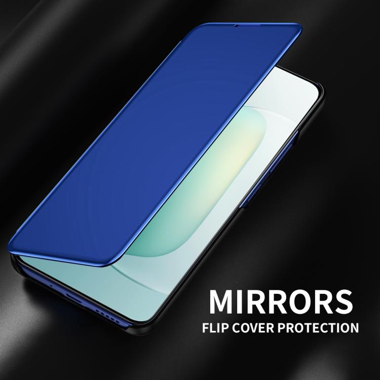 For Honor 300 Pro Plated Mirror Horizontal Flip Leather Phone Case with Holder