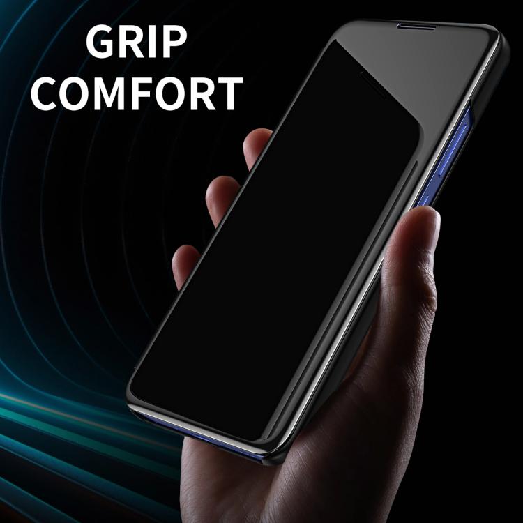 For Honor 400 Lite Global Plated Mirror Horizontal Flip Leather Phone Case with Holder
