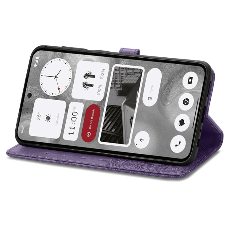 For Nothing Phone 2 Mandala Flower Embossed Leather Phone Case