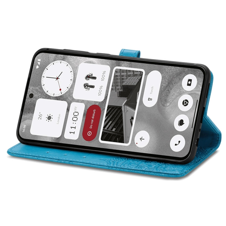 For Nothing Phone 2 Mandala Flower Embossed Leather Phone Case