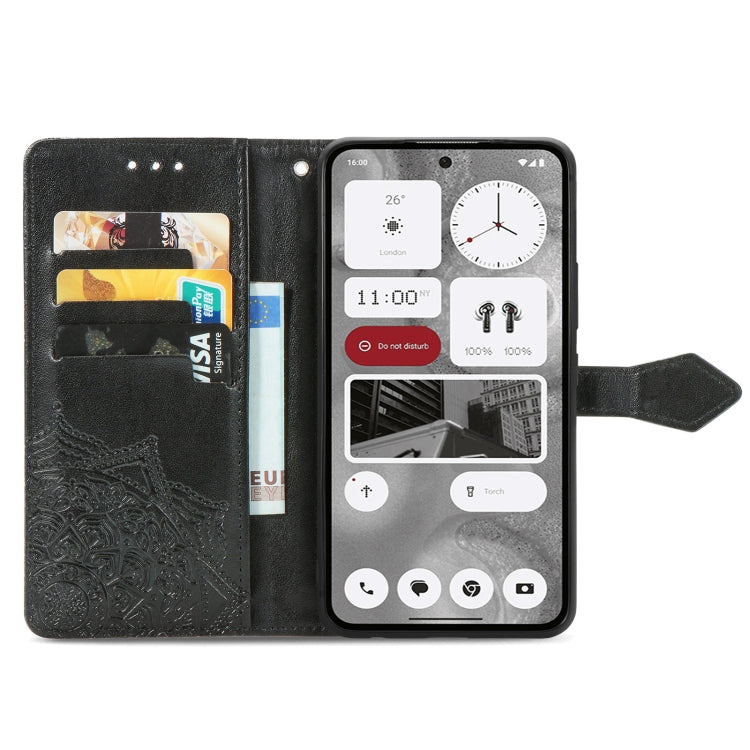 For Nothing Phone 2 Mandala Flower Embossed Leather Phone Case