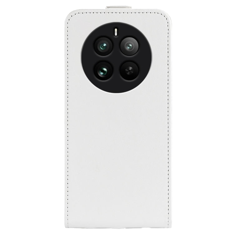 For Realme 12 Pro+ R64 Texture Single Vertical Flip Leather Phone Case