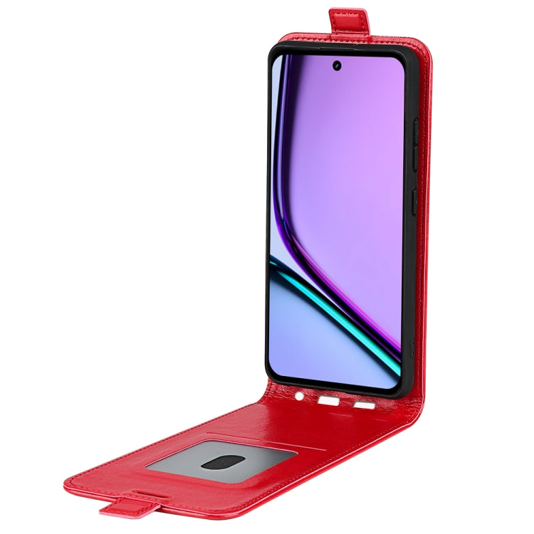 For Realme C67 4G R64 Texture Single Vertical Flip Leather Phone Case