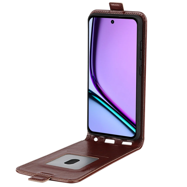 For Realme C67 4G R64 Texture Single Vertical Flip Leather Phone Case