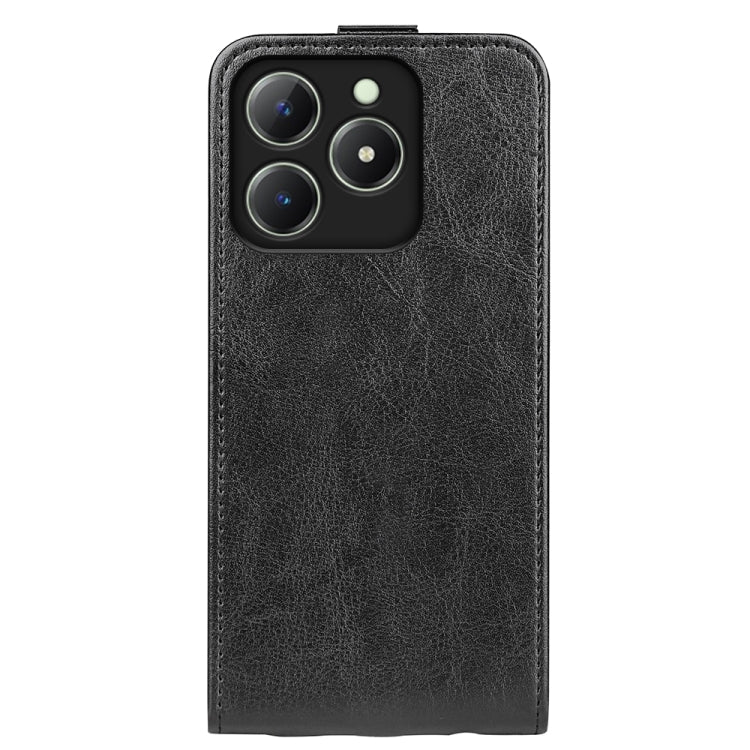 For Realme C63 R64 Texture Single Vertical Flip Leather Phone Case