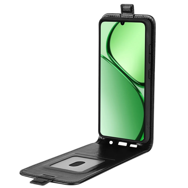 For Realme C63 R64 Texture Single Vertical Flip Leather Phone Case
