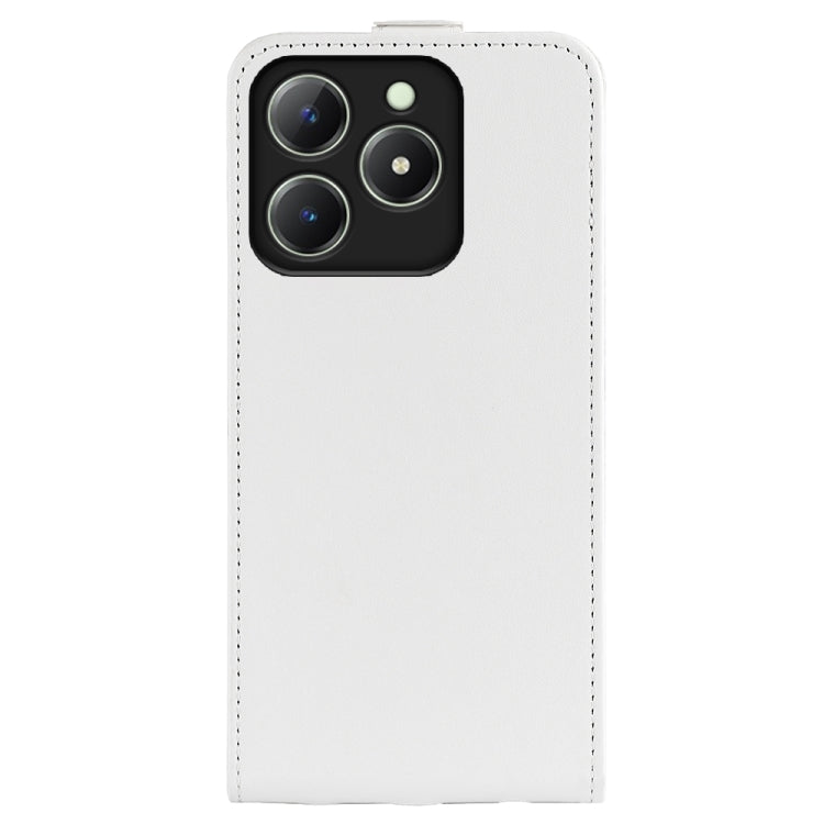 For Realme C63 R64 Texture Single Vertical Flip Leather Phone Case