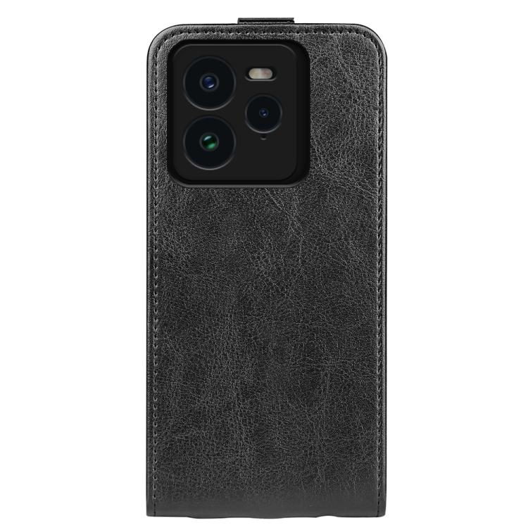 For Realme GT 7 Pro 5G R64 Texture Single Vertical Flip Leather Phone Case
