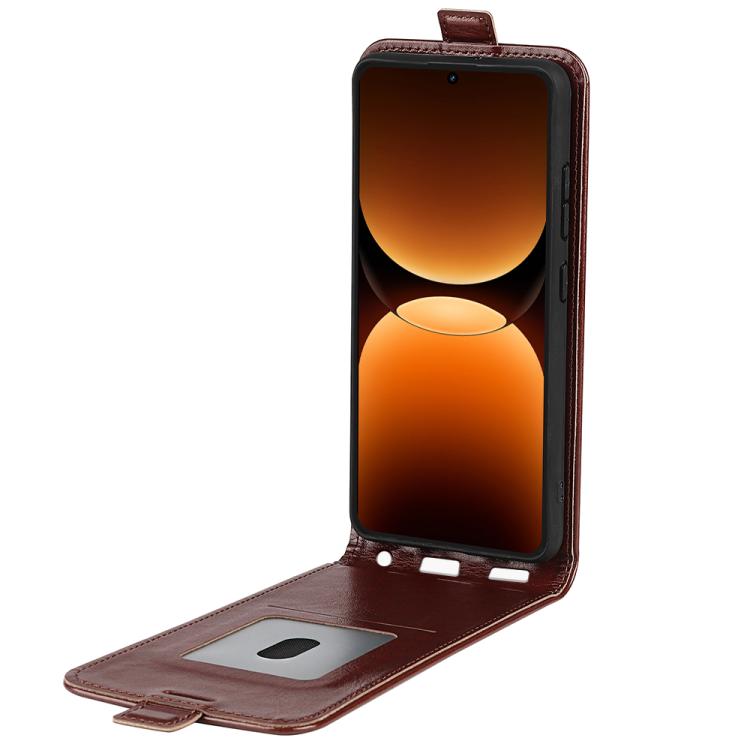For Realme GT 7 Pro 5G R64 Texture Single Vertical Flip Leather Phone Case