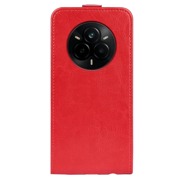 For Realme 14 Pro 5G R64 Texture Single Vertical Flip Leather Phone Case