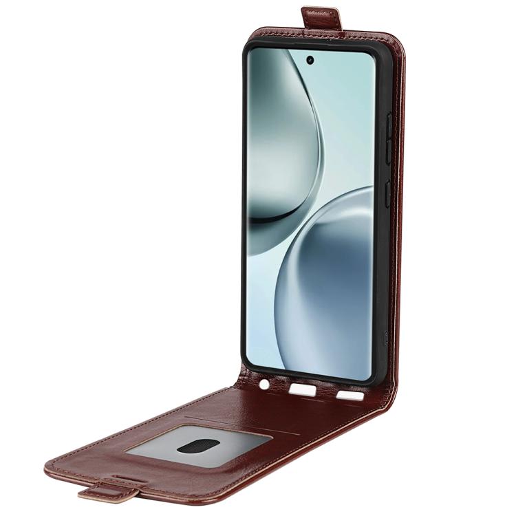 For Realme 14 Pro 5G R64 Texture Single Vertical Flip Leather Phone Case