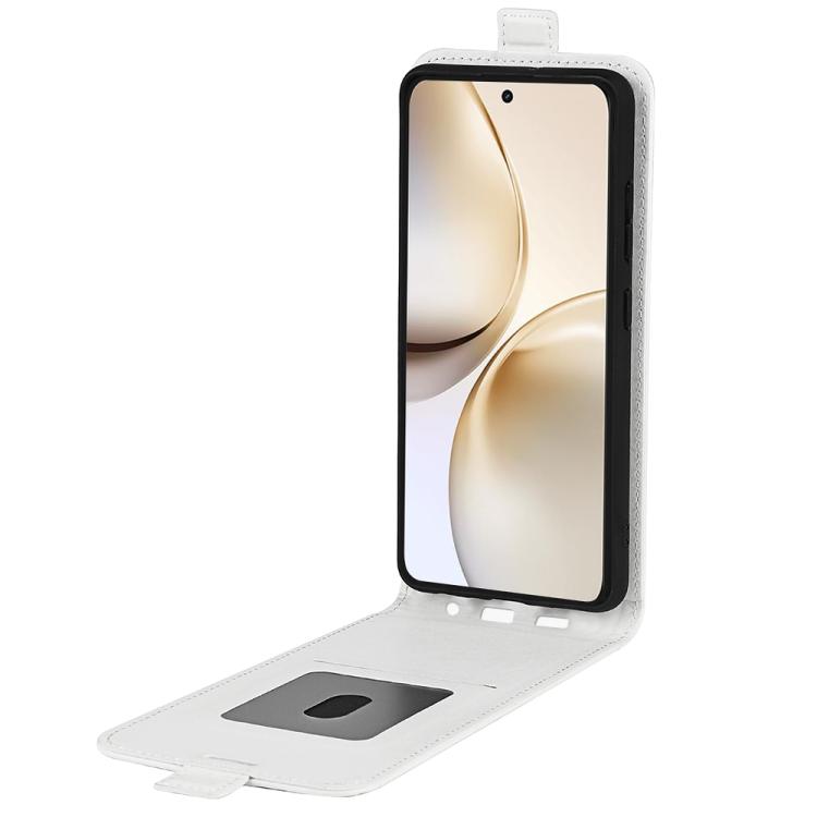 For Realme 14 Pro+ R64 Texture Single Vertical Flip Leather Phone Case