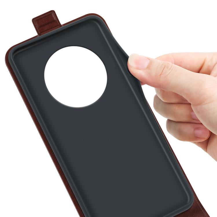 For Realme 14 Pro+ R64 Texture Single Vertical Flip Leather Phone Case