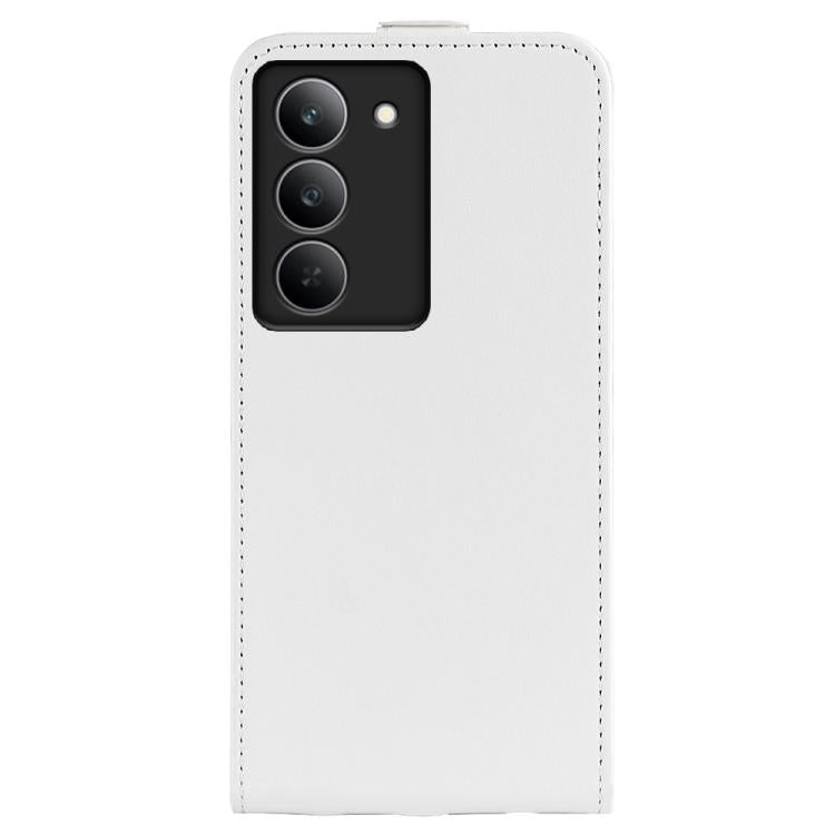 For Realme 14X 5G R64 Texture Single Vertical Flip Leather Phone Case