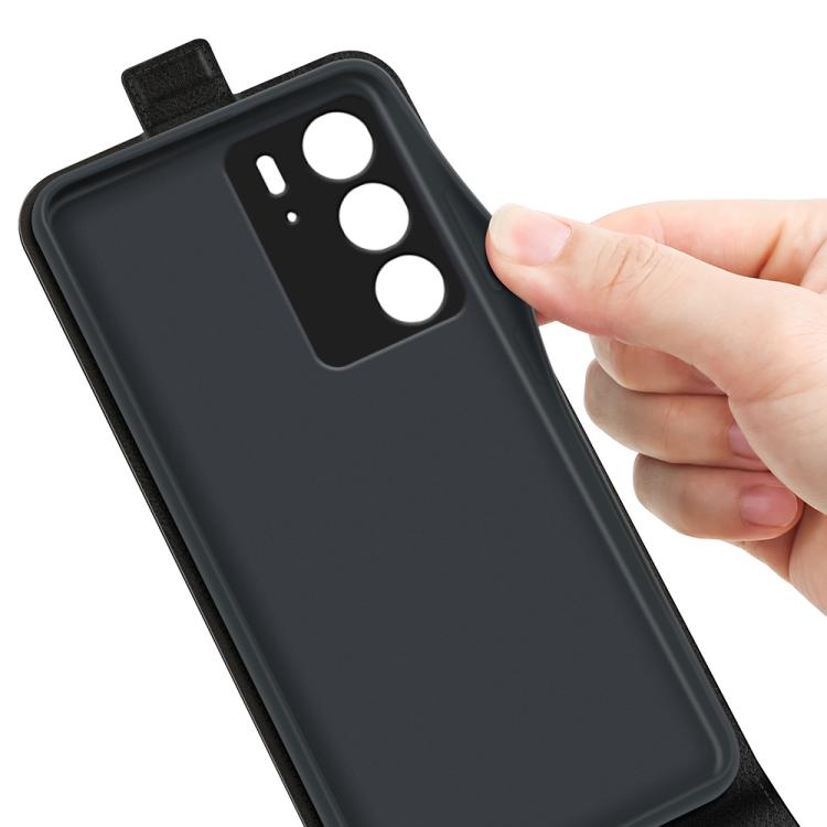 For Realme C75 R64 Texture Single Vertical Flip Leather Phone Case