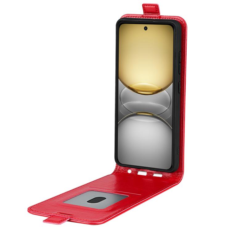 For Realme C75 R64 Texture Single Vertical Flip Leather Phone Case