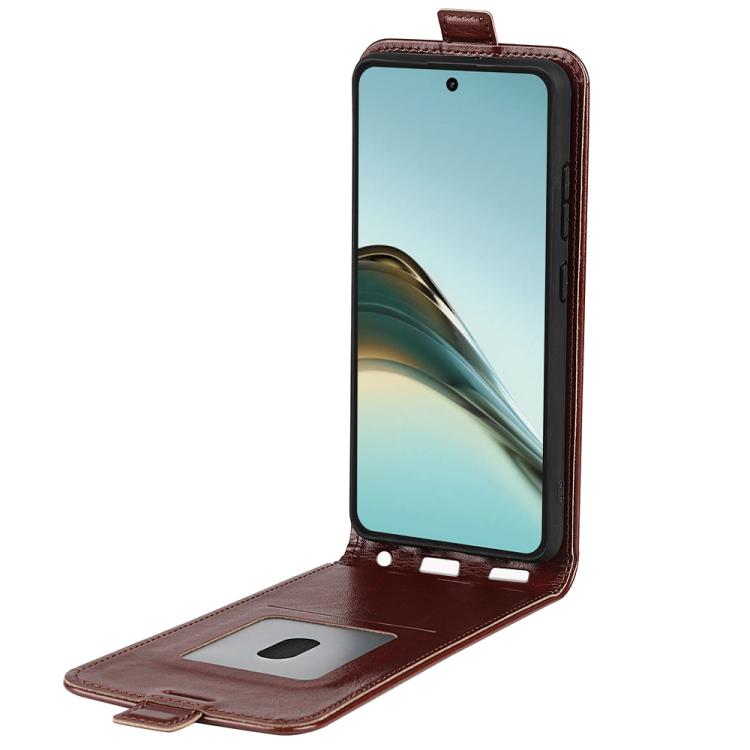 For Realme 13 Pro 5G R64 Texture Single Vertical Flip Leather Phone Case
