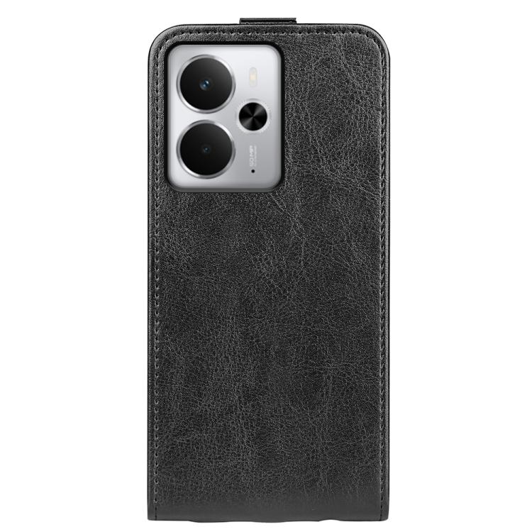 For Realme 14 5G R64 Texture Single Vertical Flip Leather Phone Case