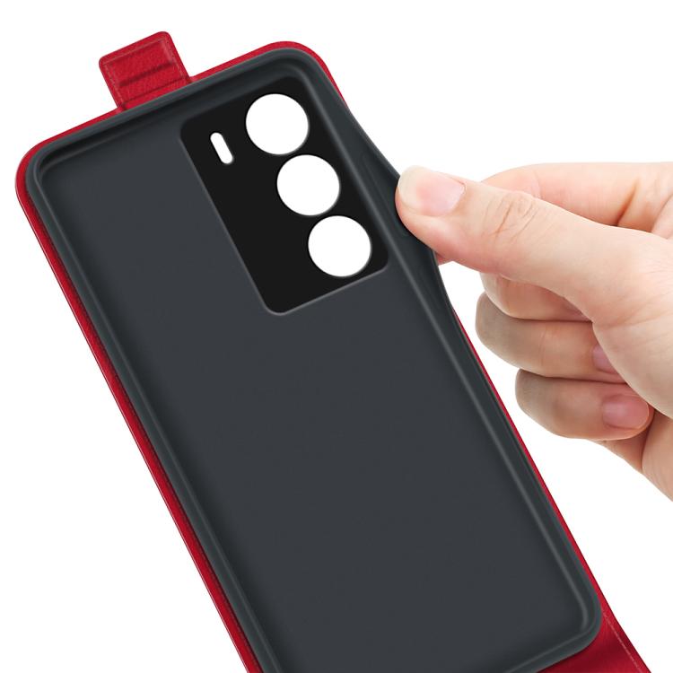 For Realme C71 4G R64 Texture Single Vertical Flip Leather Phone Case