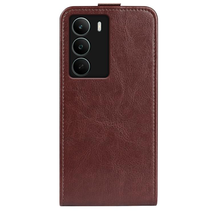 For Realme C71 4G R64 Texture Single Vertical Flip Leather Phone Case