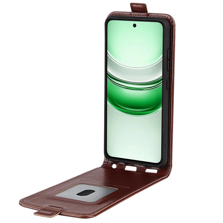For Realme C71 4G R64 Texture Single Vertical Flip Leather Phone Case
