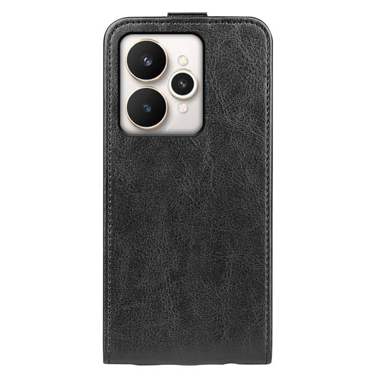 For Realme 15 5G / 15 Pro 5G R64 Texture Single Vertical Flip Leather Phone Case