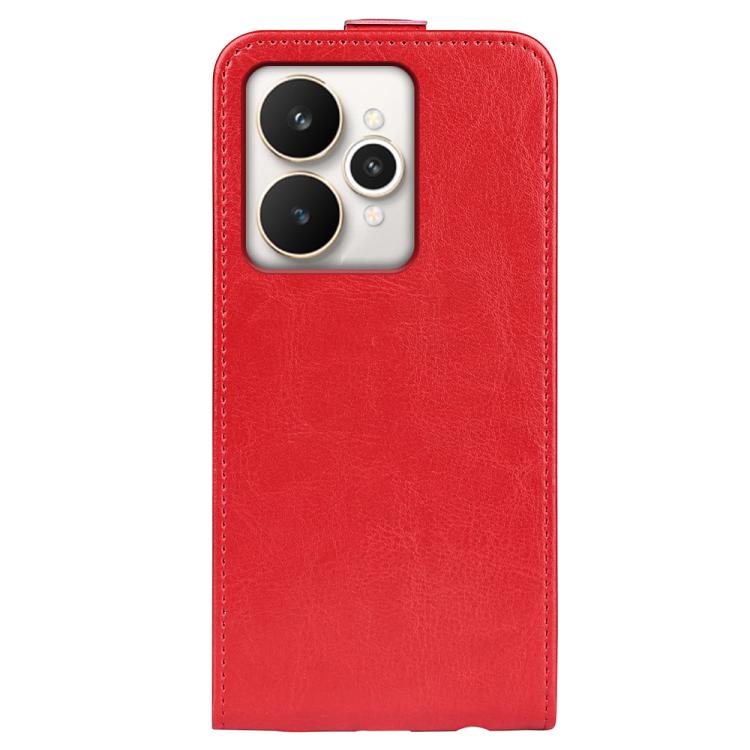 For Realme 15 5G / 15 Pro 5G R64 Texture Single Vertical Flip Leather Phone Case