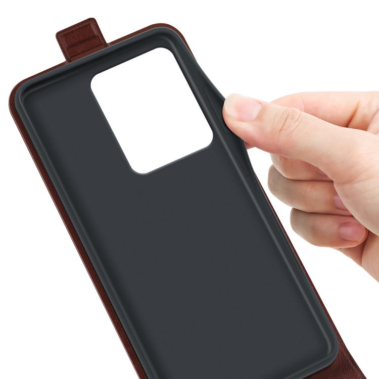 For Realme 15 5G / 15 Pro 5G R64 Texture Single Vertical Flip Leather Phone Case