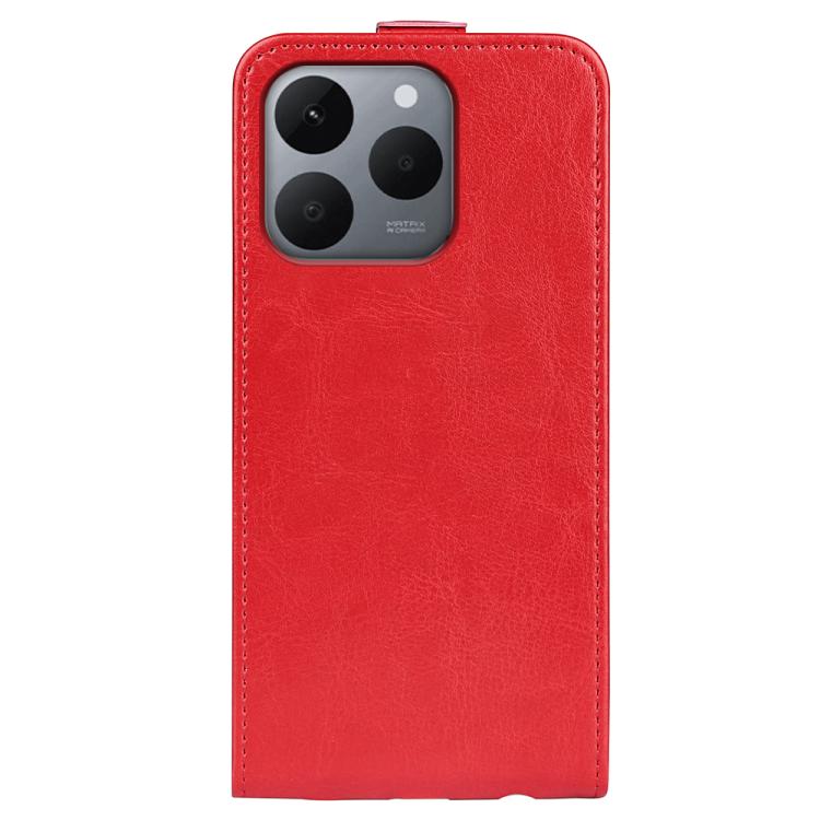 For Realme 15T R64 Texture Single Vertical Flip Leather Phone Case