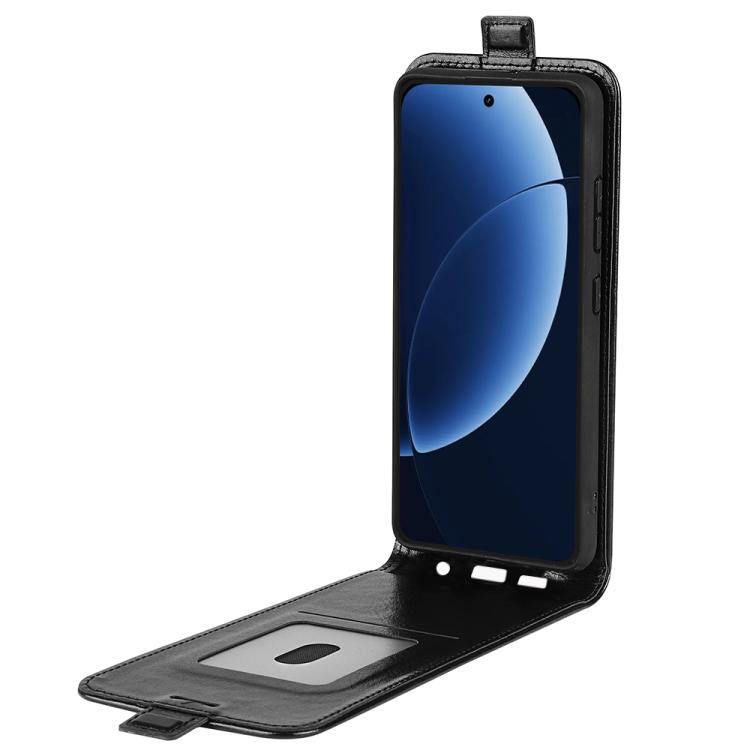 For Realme GT 8 Pro 5G Global R64 Texture Single Vertical Flip Leather Phone Case