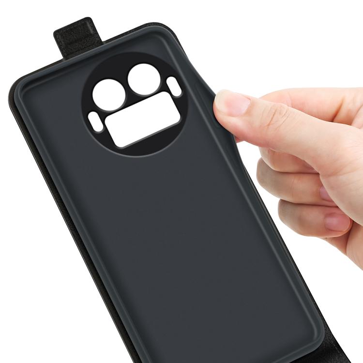 For Realme GT 8 Pro 5G Global R64 Texture Single Vertical Flip Leather Phone Case