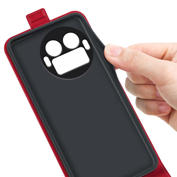 For Realme GT 8 Pro 5G Global R64 Texture Single Vertical Flip Leather Phone Case
