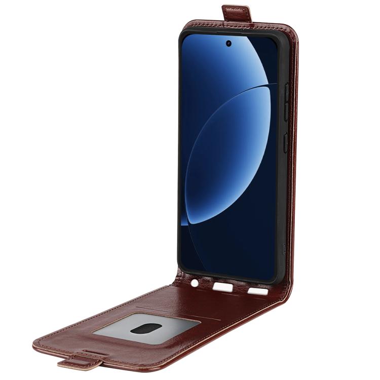 For Realme GT 8 Pro 5G Global R64 Texture Single Vertical Flip Leather Phone Case