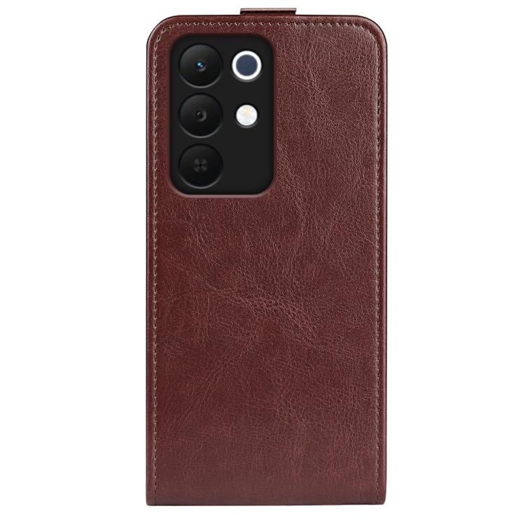 For Realme C85 5G / 15X 5G R64 Texture Single Vertical Flip Leather Phone Case