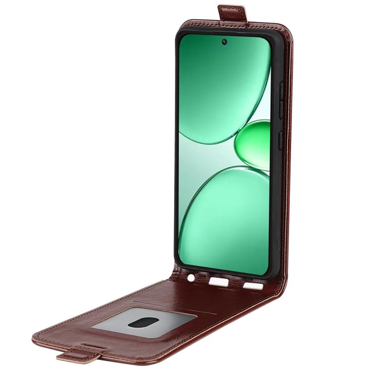 For Realme C85 Pro 4G R64 Texture Single Vertical Flip Leather Phone Case