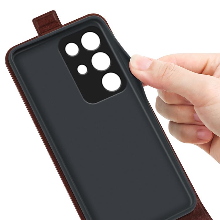 For Realme C85 Pro 4G R64 Texture Single Vertical Flip Leather Phone Case