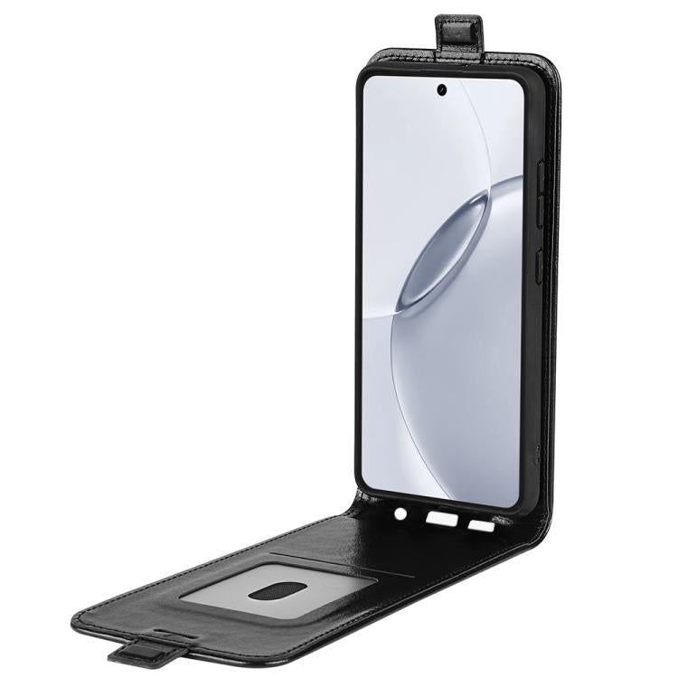 For Realme 16 Pro+ 5G R64 Texture Single Vertical Flip Leather Phone Case